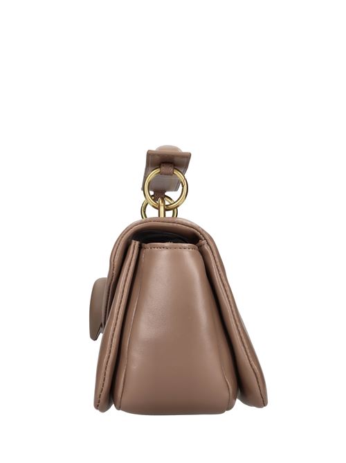 Moonlight mini faux leather bag LA CARRIE | MOONLIGHT MINI SHOULDERTAUPE
